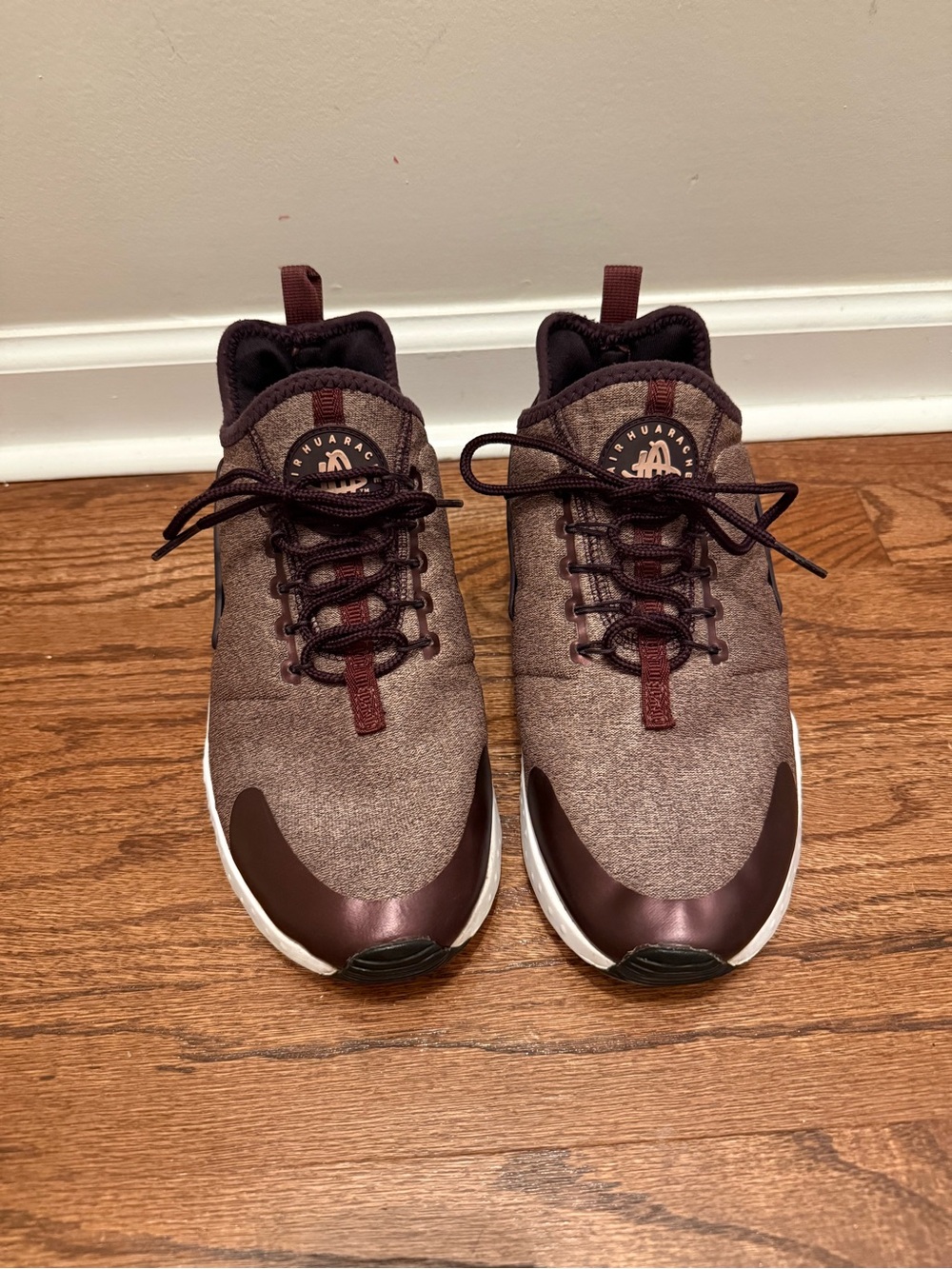 ✨ Nike Air Huarache Run Ultra - Port Wine Color